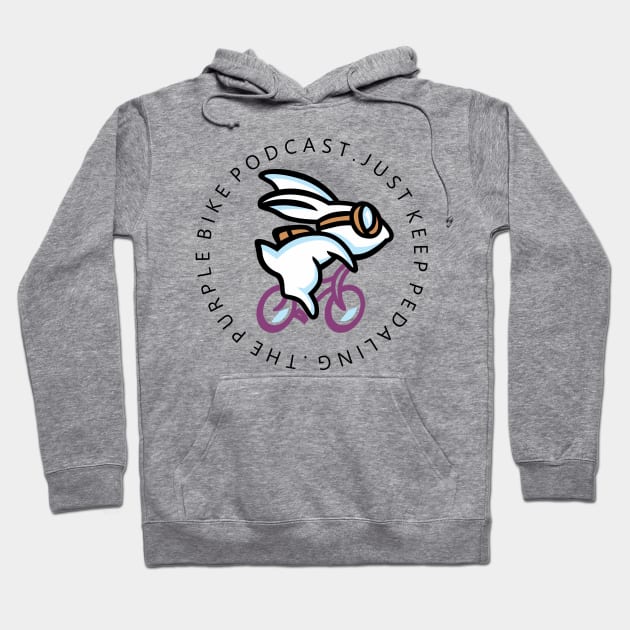 The Purple Bike Bunny Hoodie by The Purple Bike 